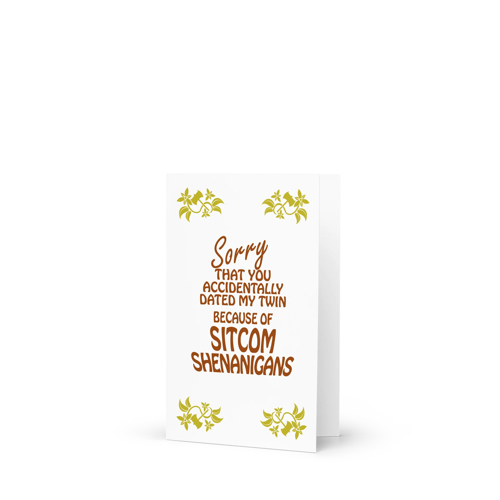"Sorry You Dated My Twin" card product image (1)