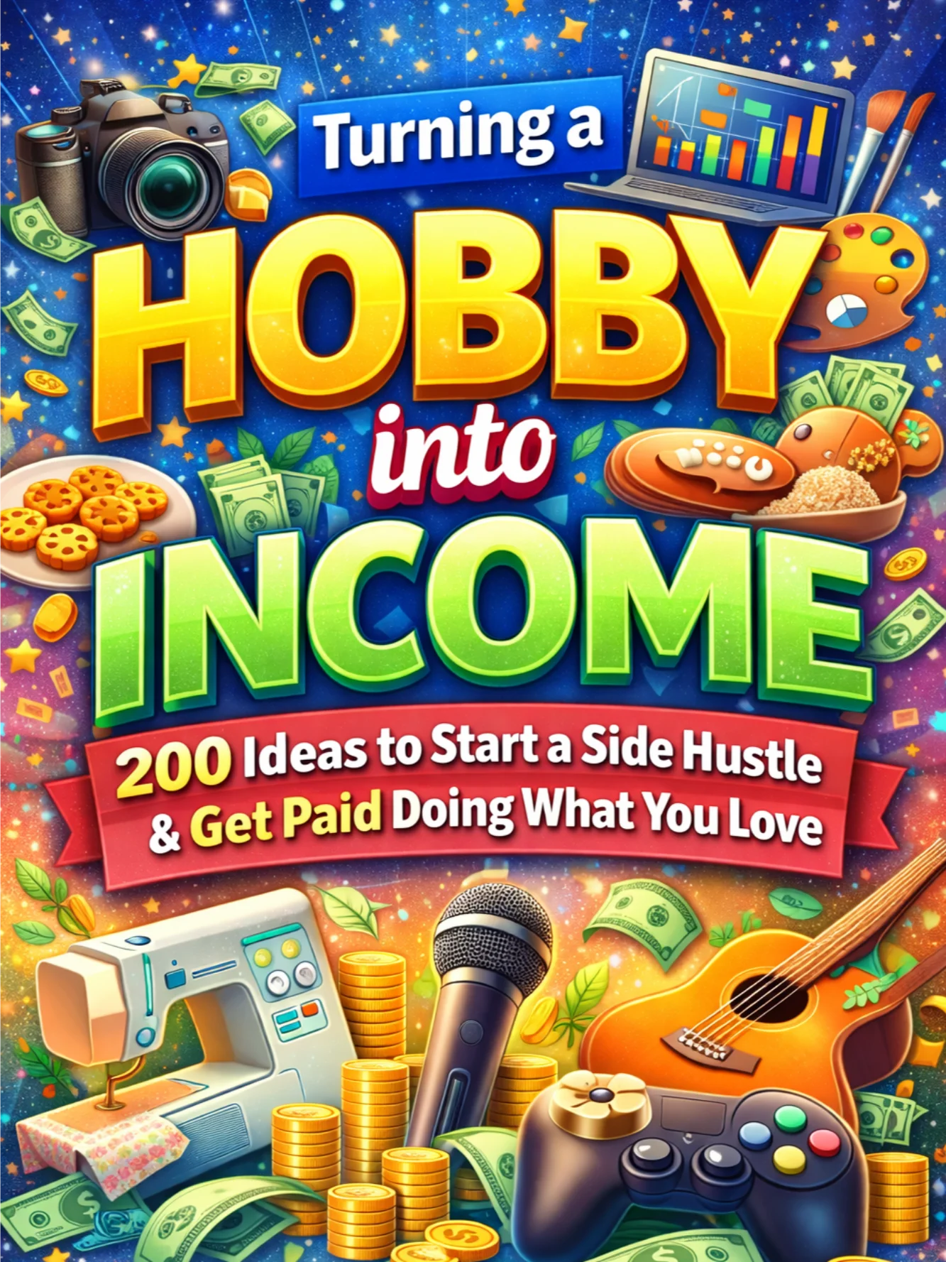 Turning a Hobby Into Income - 200 Ideas product image (1)