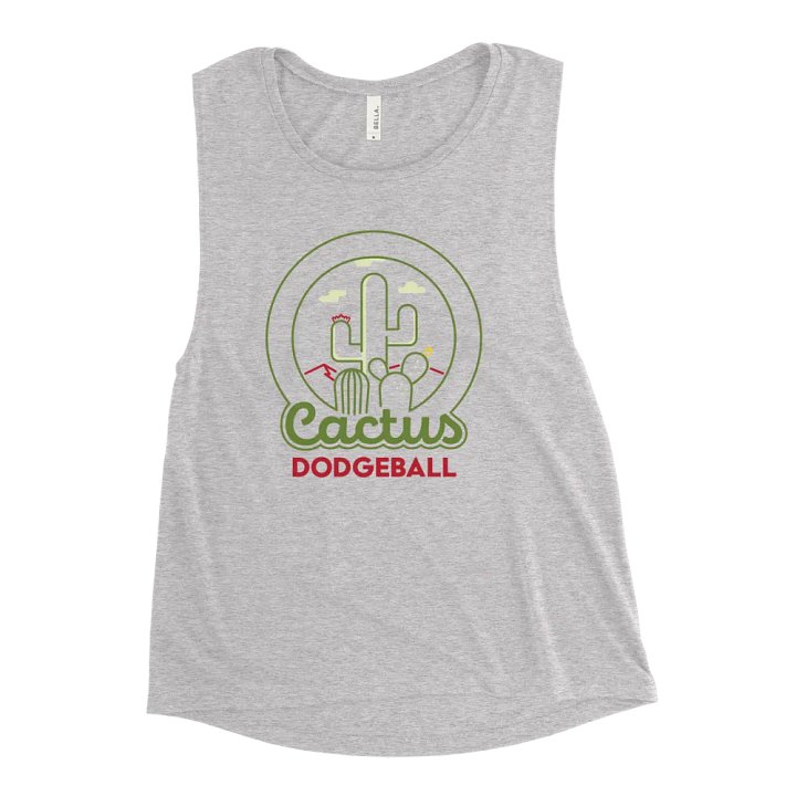 Cactus Dodgeball Women's Muscle Tank product image (19)