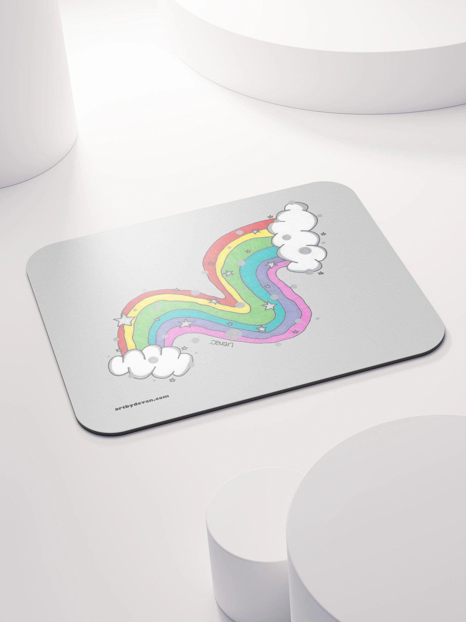 Rainbow Wiggle Mousepad product image (4)