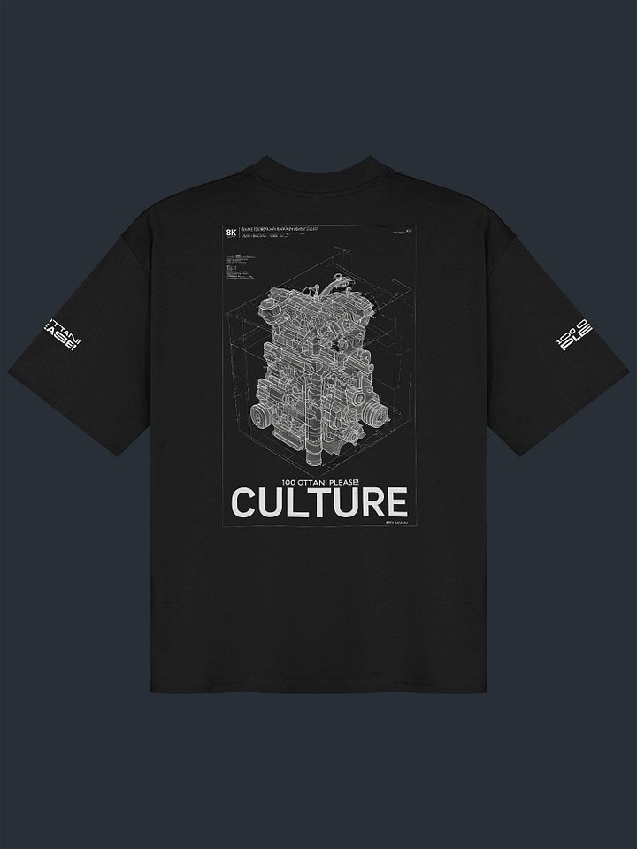 100 Ottani Please!™ Oversized Unisex Racing Streetwear Graphic T-Shirt | Apex Edition product image (1)
