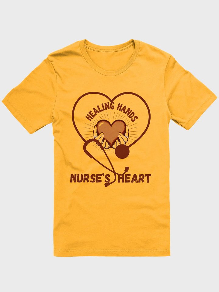Healing Hands Nurse's Heart T-Shirt product image (9)