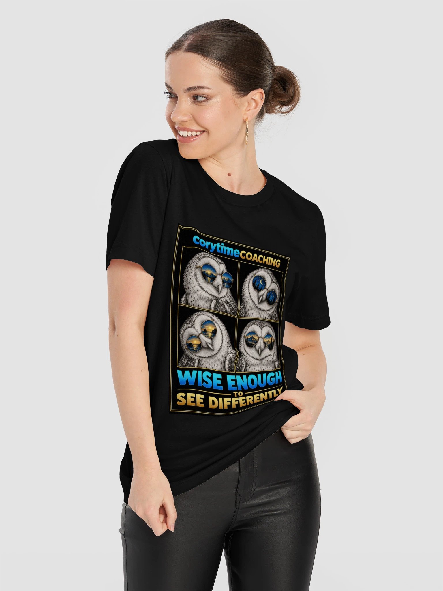 corytimeCOACHING Owl T-Shirt product image (81)
