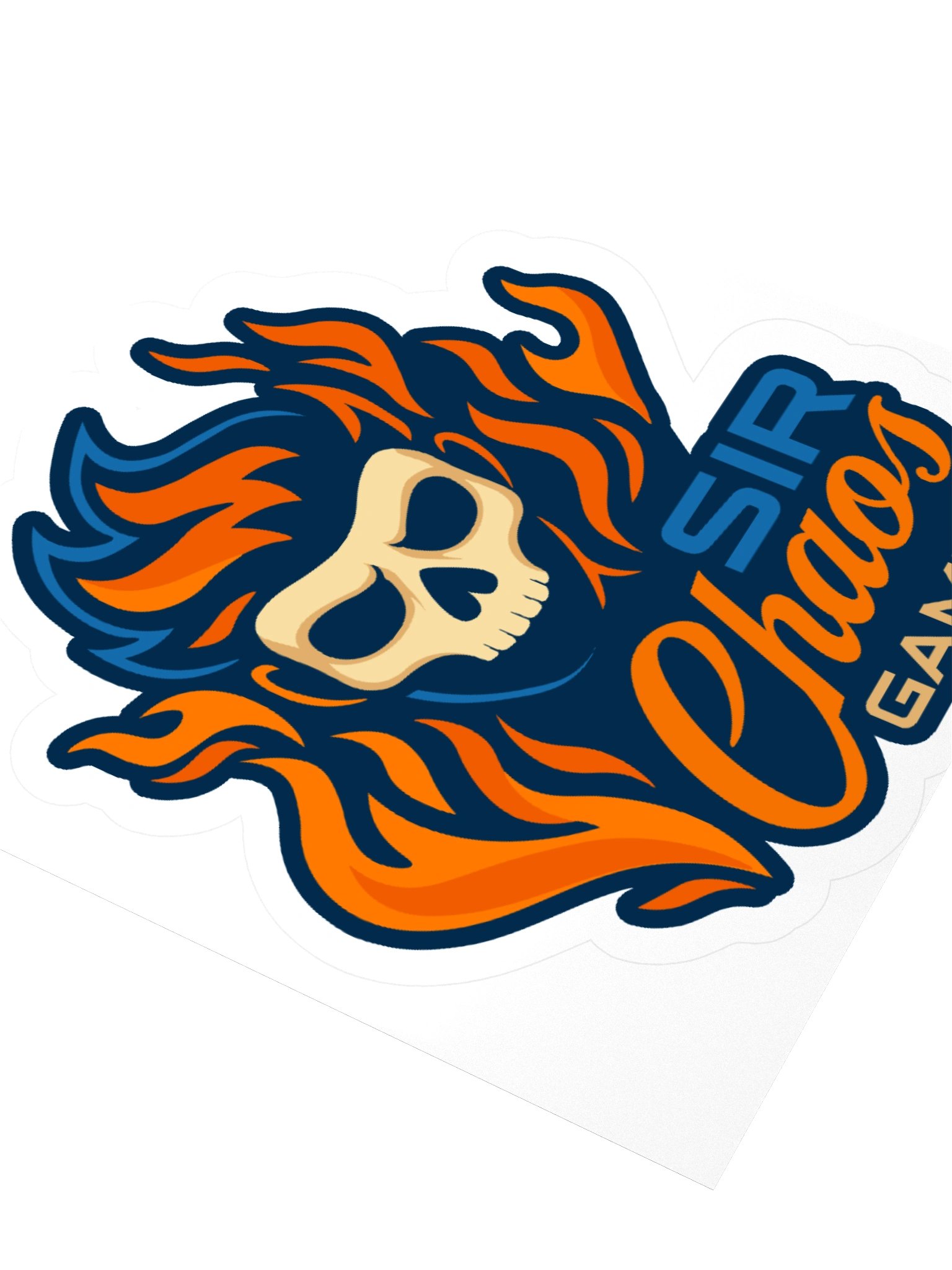 Sir Chaos Gaming Logo Sticker product image (9)