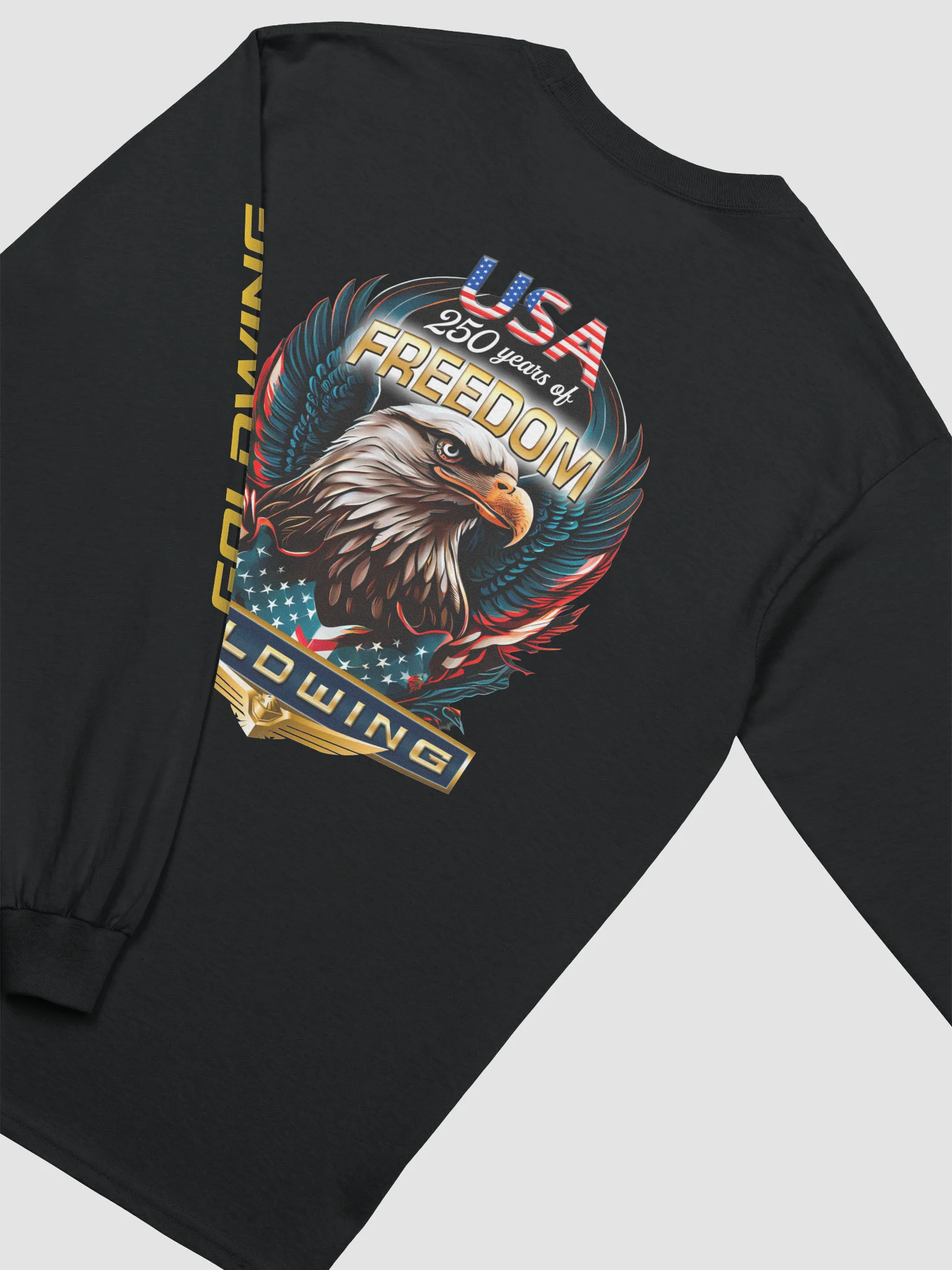 America 250 GOLDWING LS T-Shirt product image (28)
