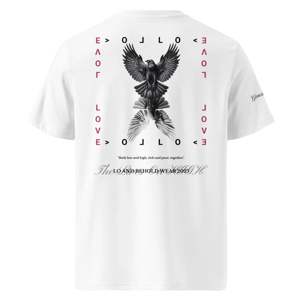 The Lord On HIGH | NEW CHAPTER | UNISEX Tee | Black & Pink product image (5)