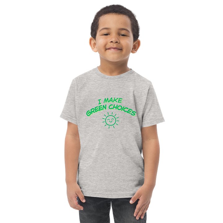 Little Green Choices Tee – Sunshine Smiles Edition product image (1)