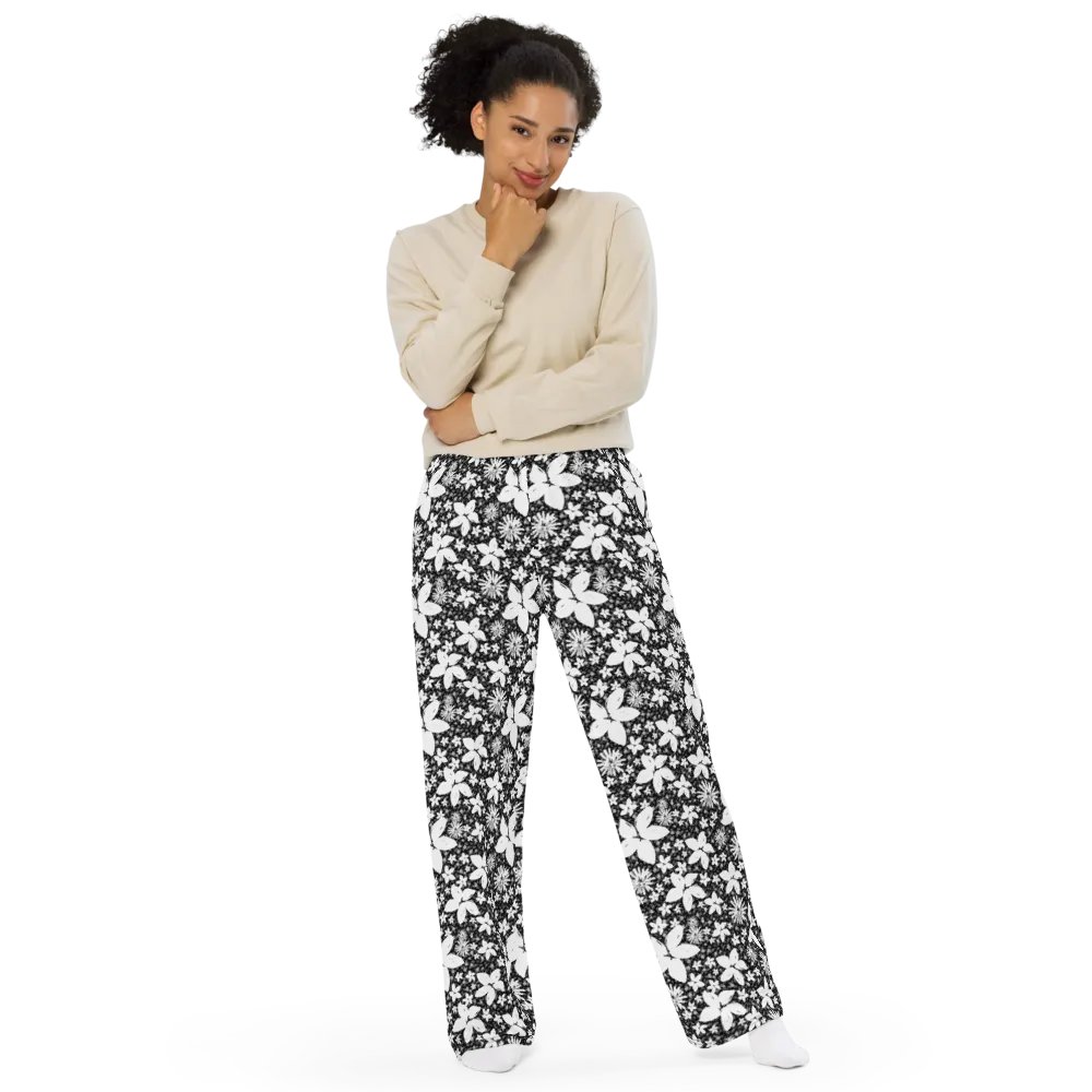 Flower Pants Loose Legs product image (11)