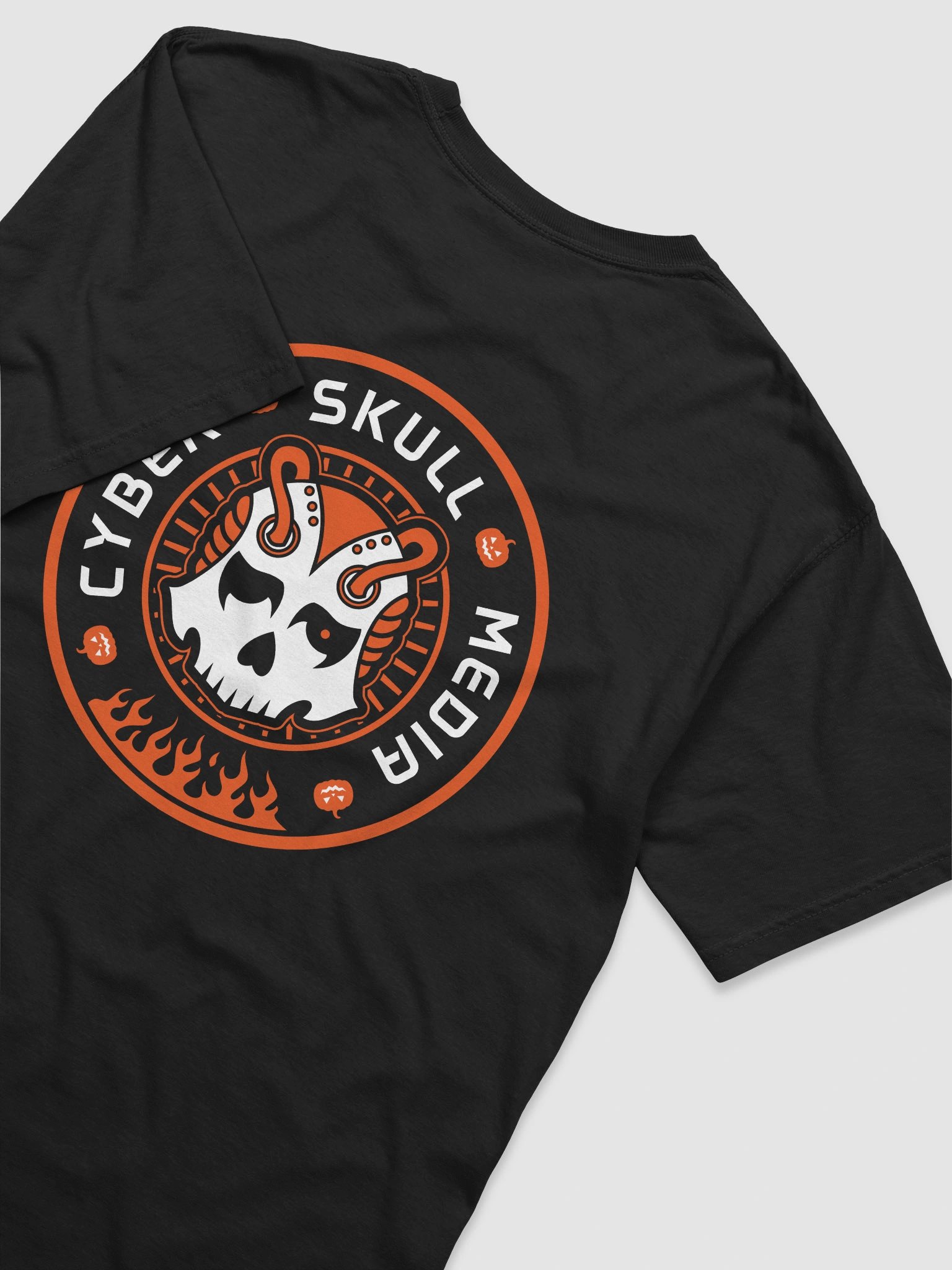 Copy of Cyber Skull Halloween 2025 Logo Tee v2 (Premium) product image (6)