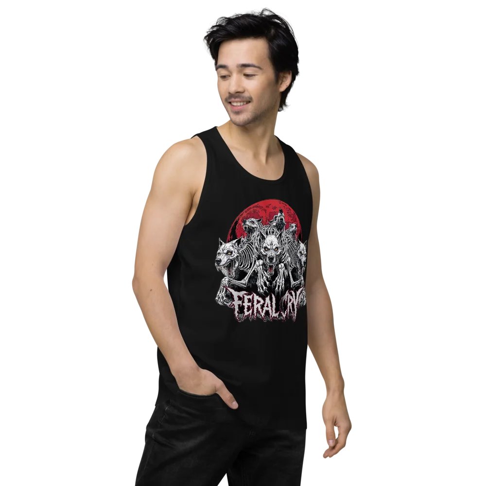 Feral Cry Wolf Pack Tank Top product image (3)