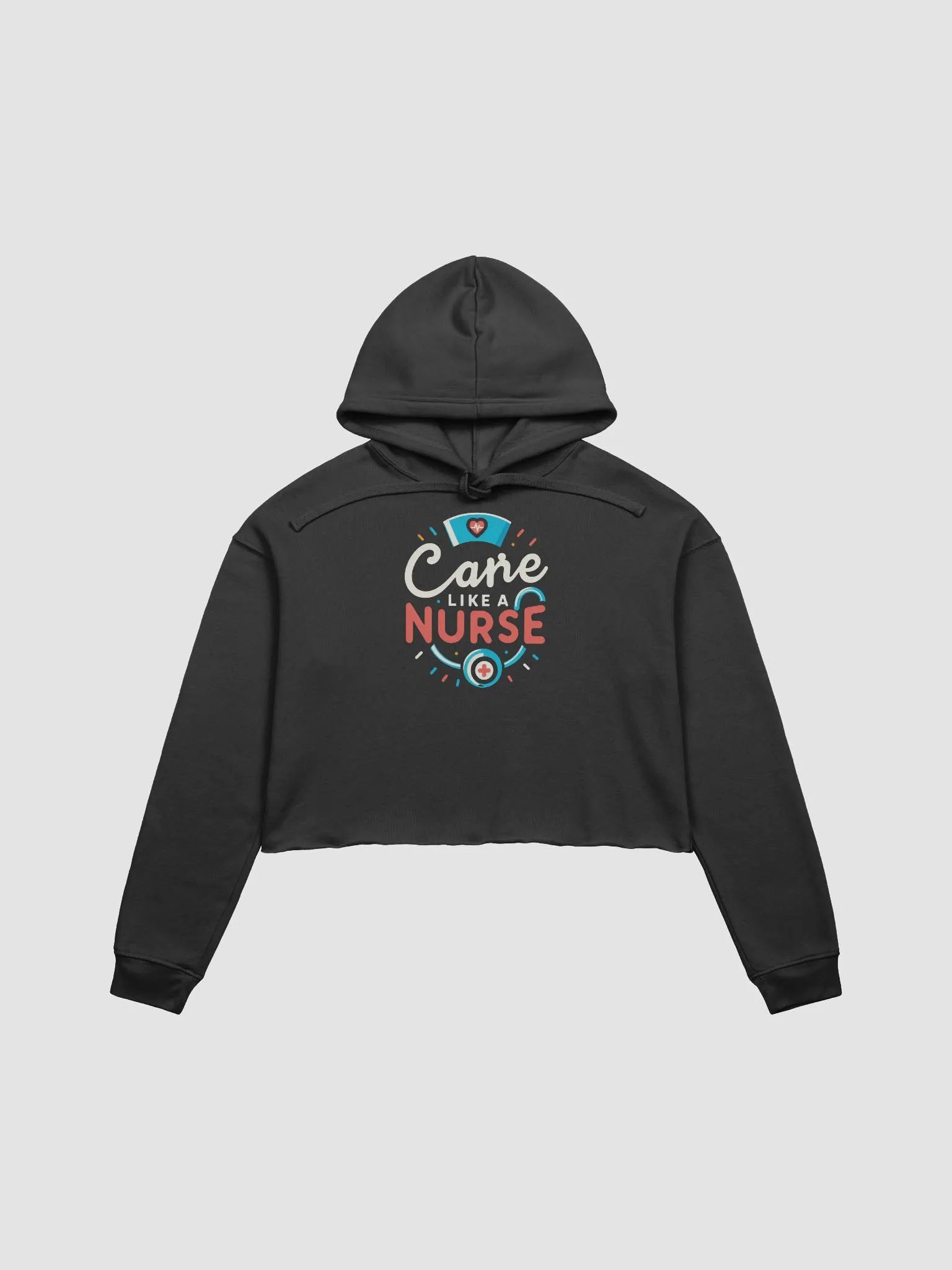 Nurse Love Cropped Hoodie product image (2)