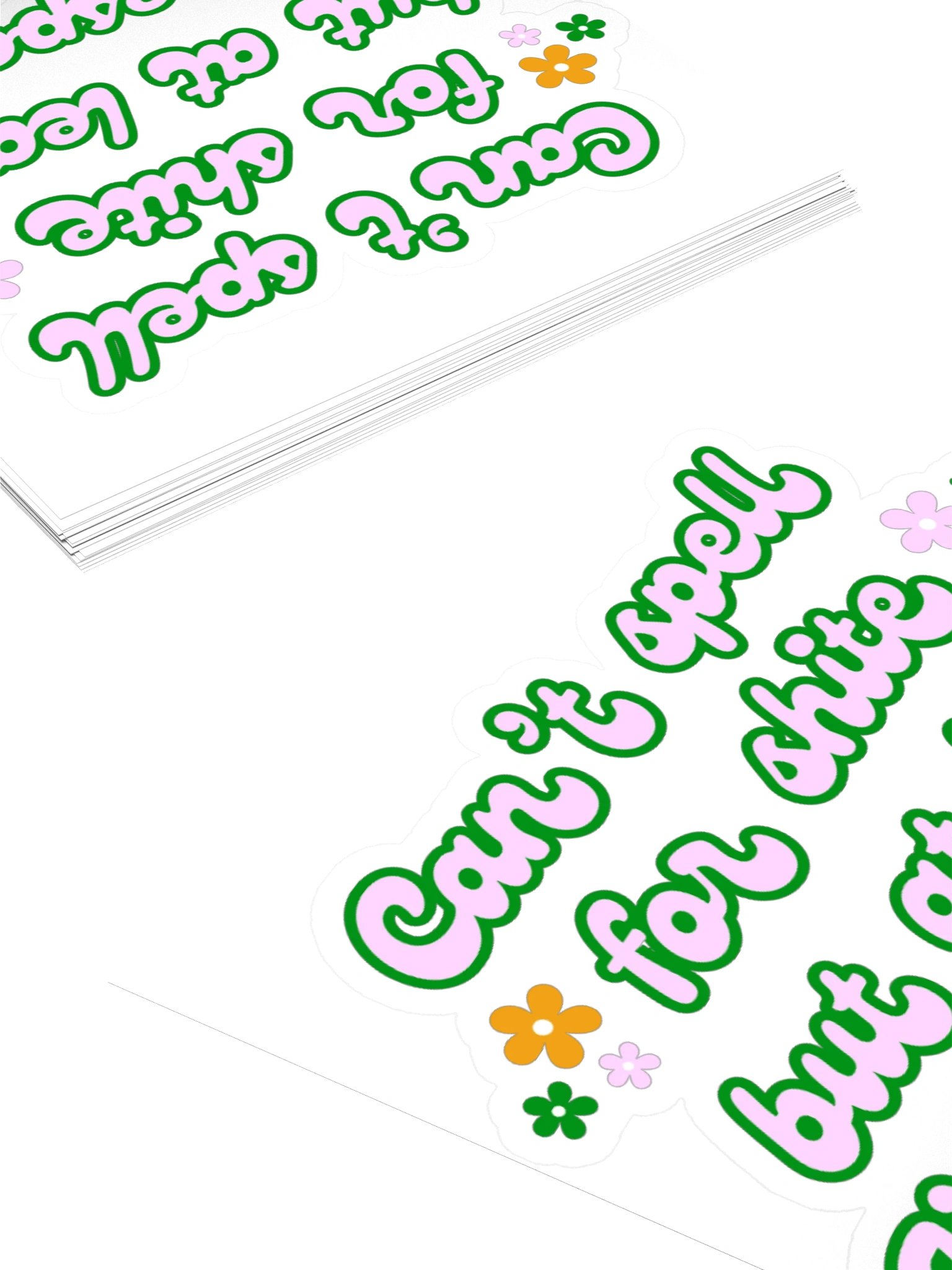 Illiterate Sticker product image (10)
