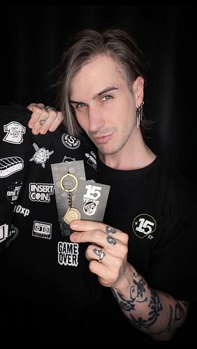 Cheers to 15 Years of @insertcoinclothing and to many more, so I can always show up in style! ✨
Go #GetYourGeekOn and score s...