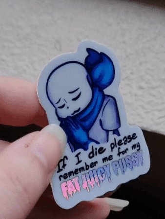 Holographic FAT JUICY Sticker product image (2)