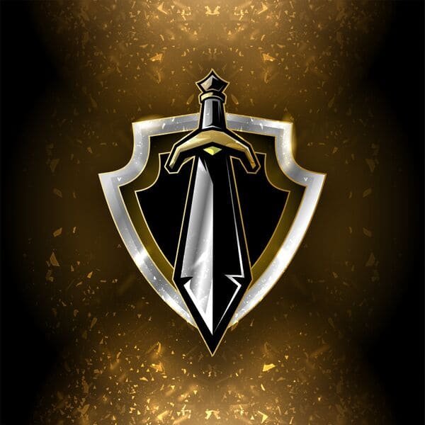 Sword Logo - Red | Gold | Purple product image (2)