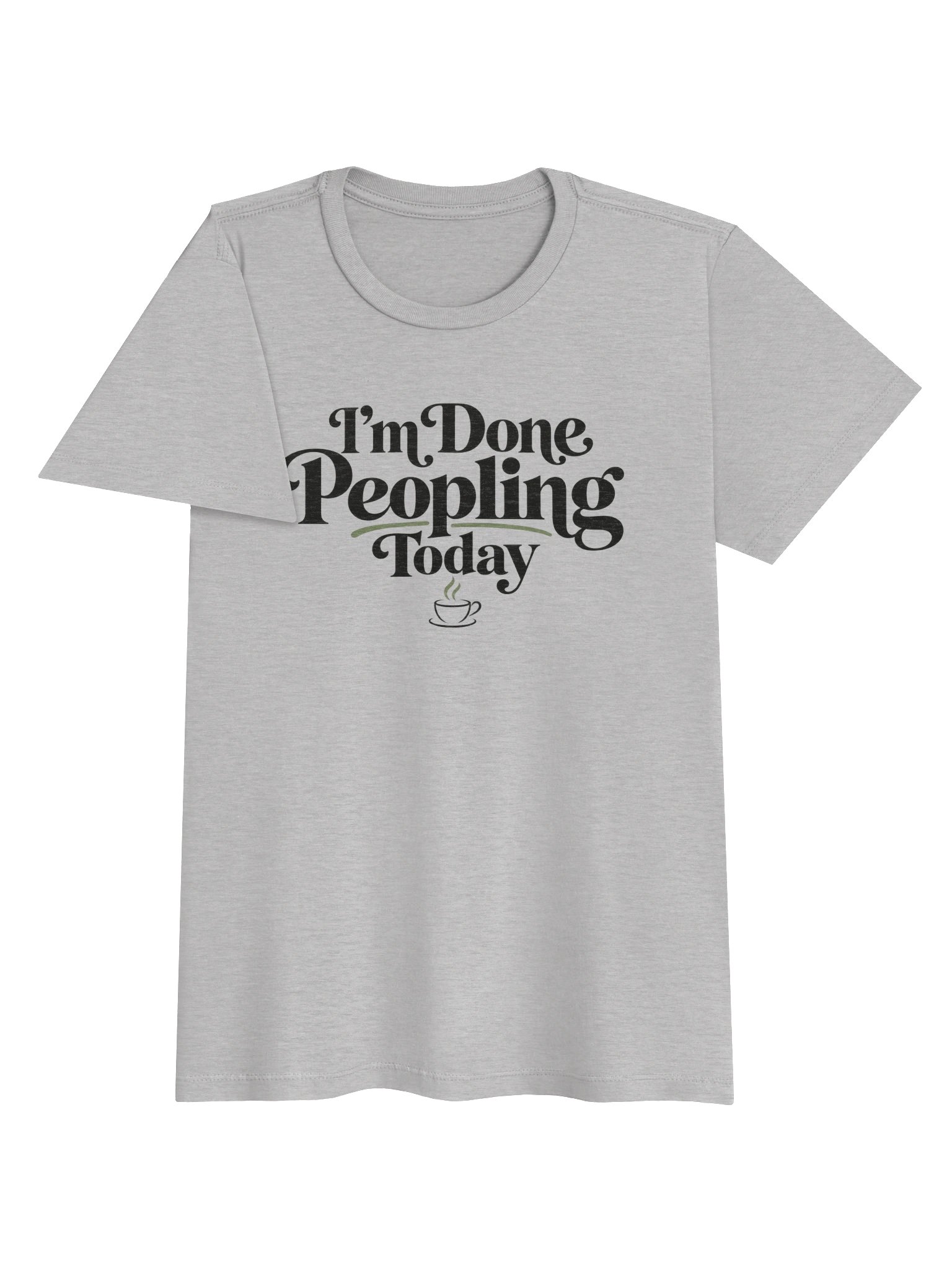 I’m Done Peopling Today - Women's Tee product image (3)