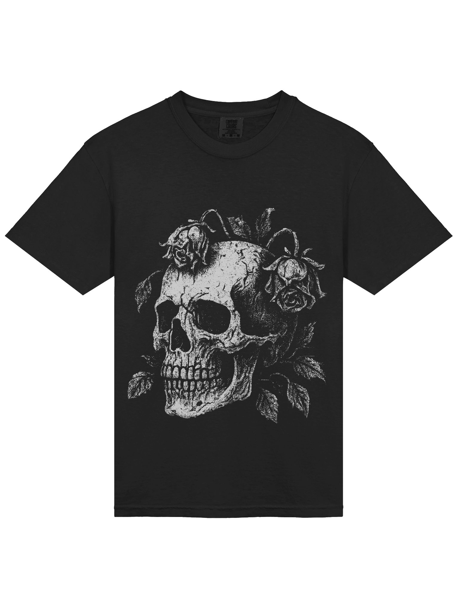 "Skull & Roses" // Heavyweight Vintage Tee product image (6)