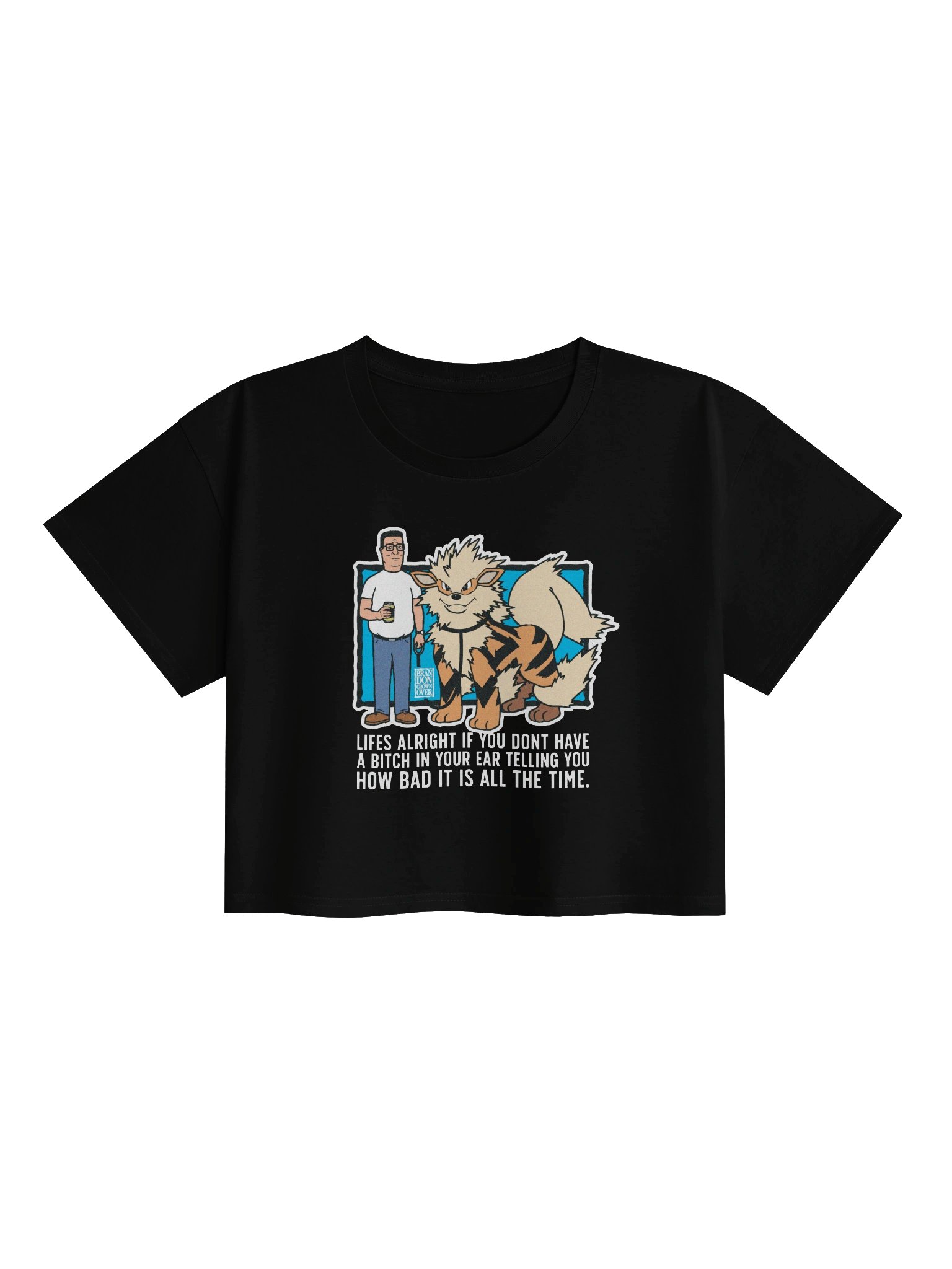 Lifes Alright Crop - DARK product image (1)