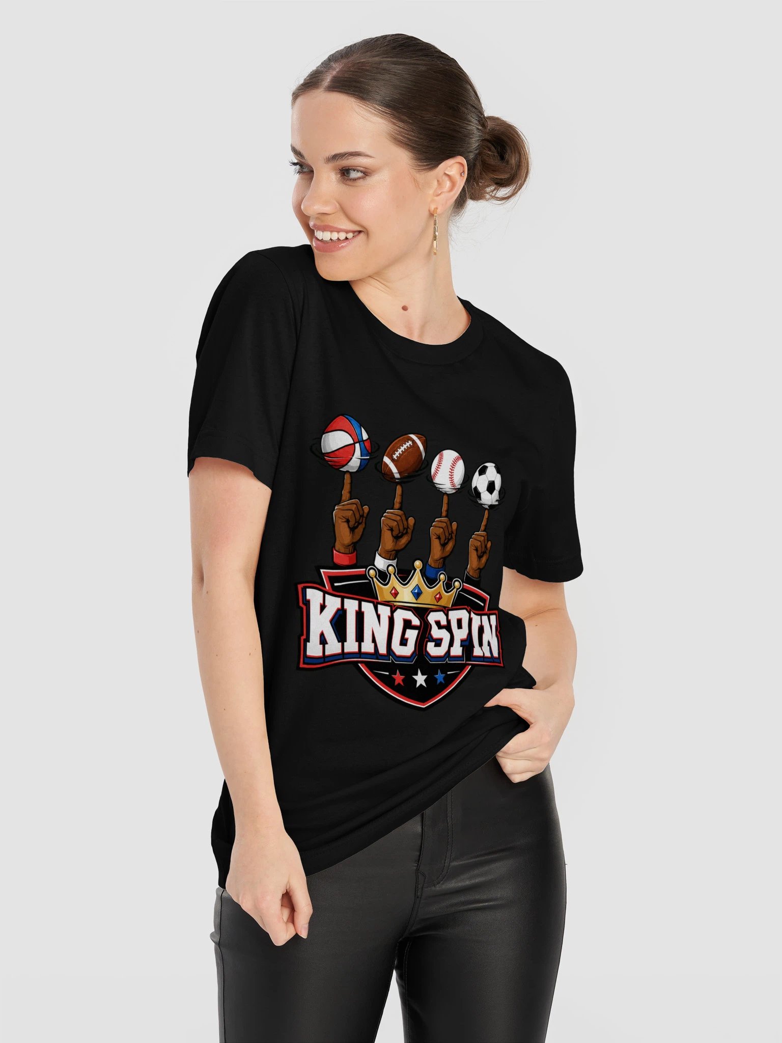 King Spin Basketball Shirt product image (31)
