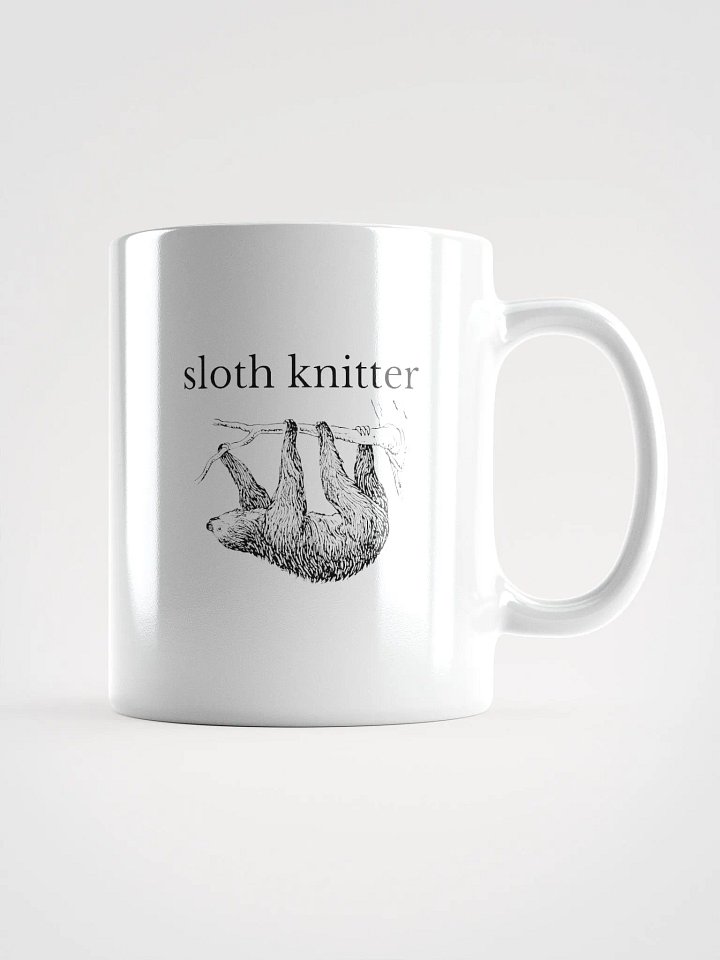 Sloth Knitter Mug product image (1)