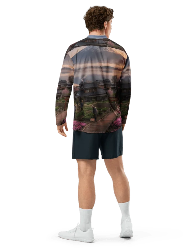 Recycled Mount Fuji Hockey Fan Jersey | Eco-Friendly Athletic Apparel product image (7)