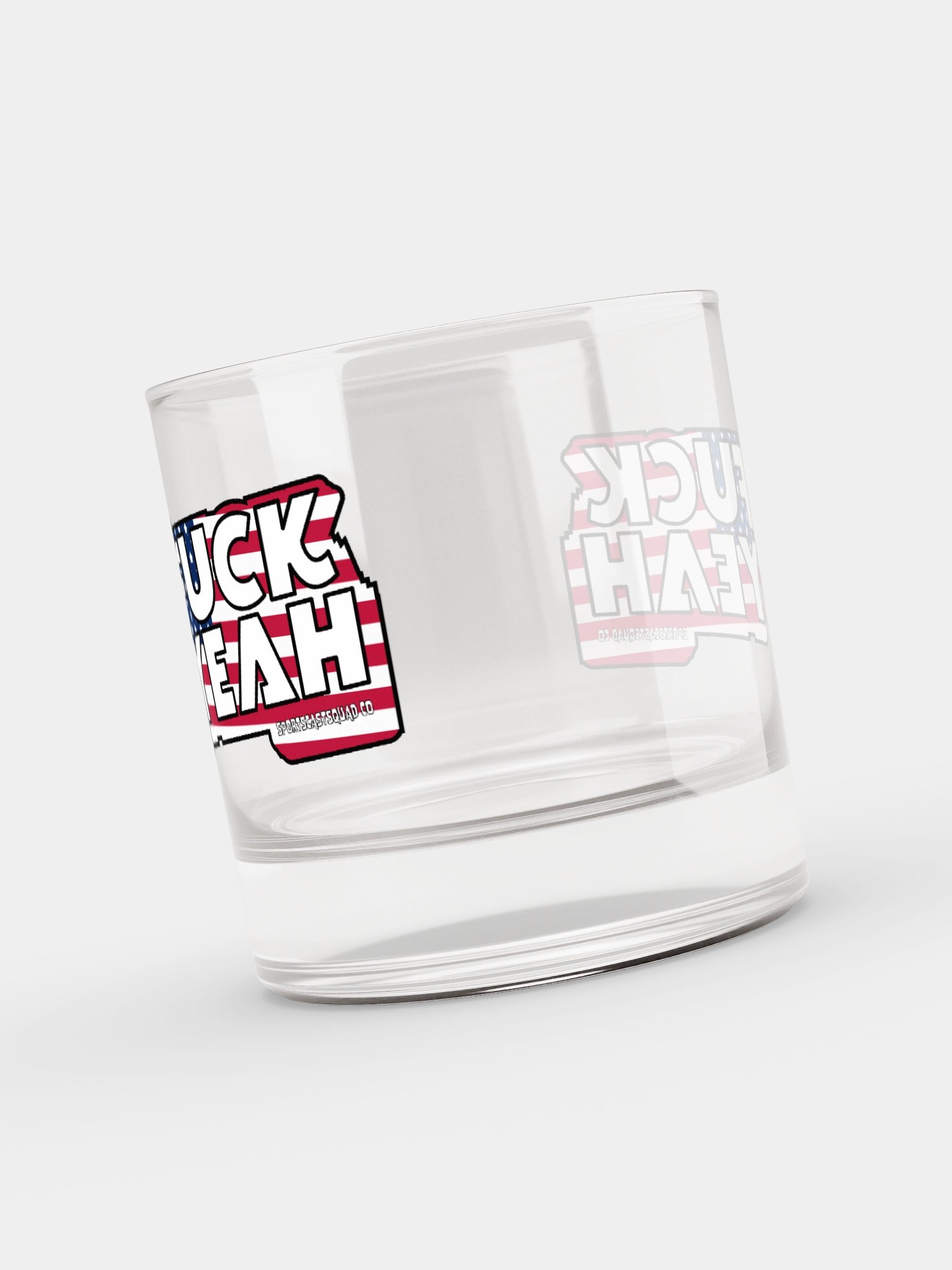 AMERICA FUCK YEAH ROCKS GLASS product image (8)