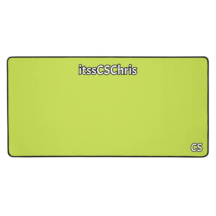 CS, itssCSChris 16"x32" Desk Mat product image (1)