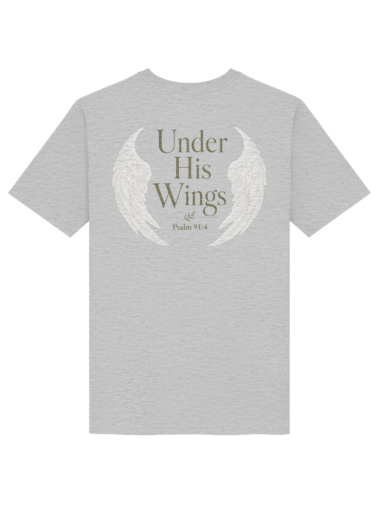 Psalm 91:4 Under His Wings Christian T-Shirt product image (1)