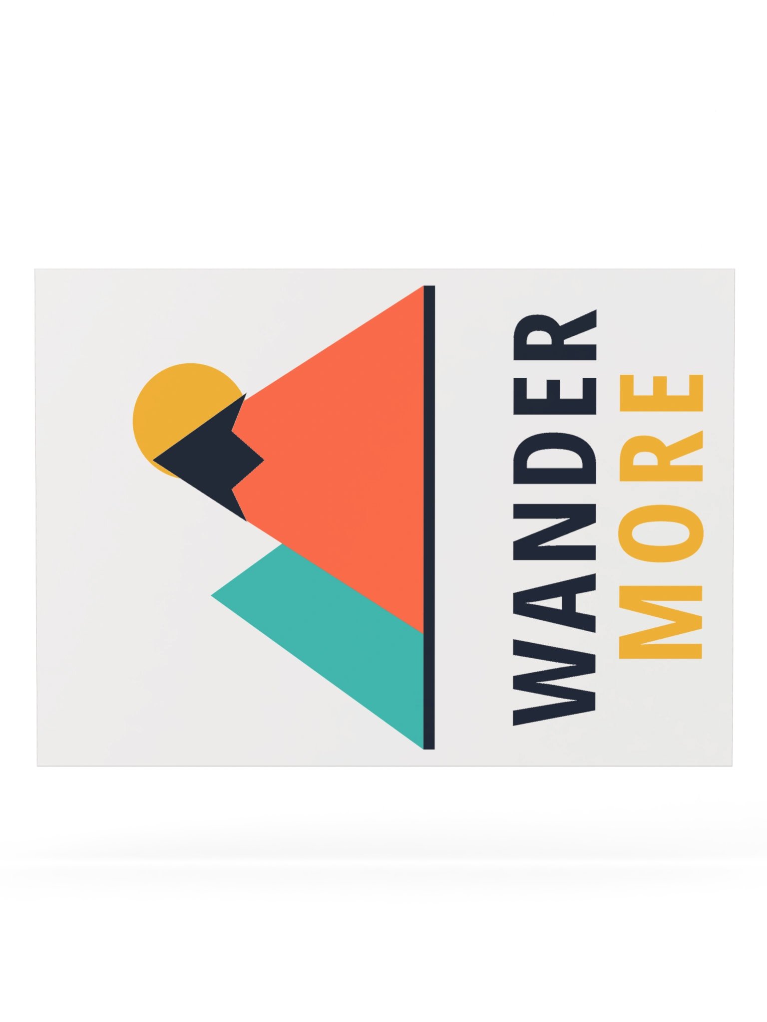 Wander More Mountain Poster product image (16)