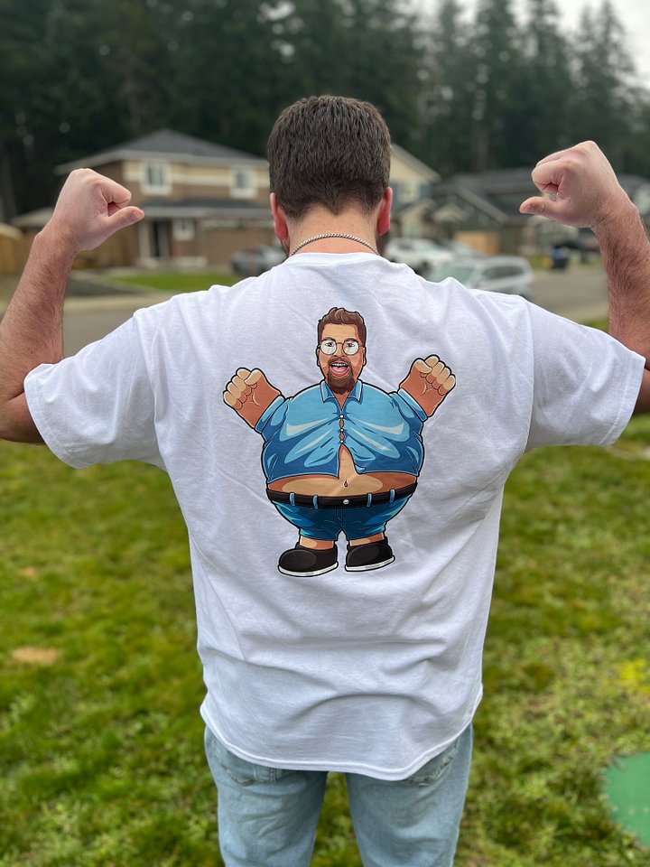 White Autographed Mini Vinny Goo Tee product image (2)