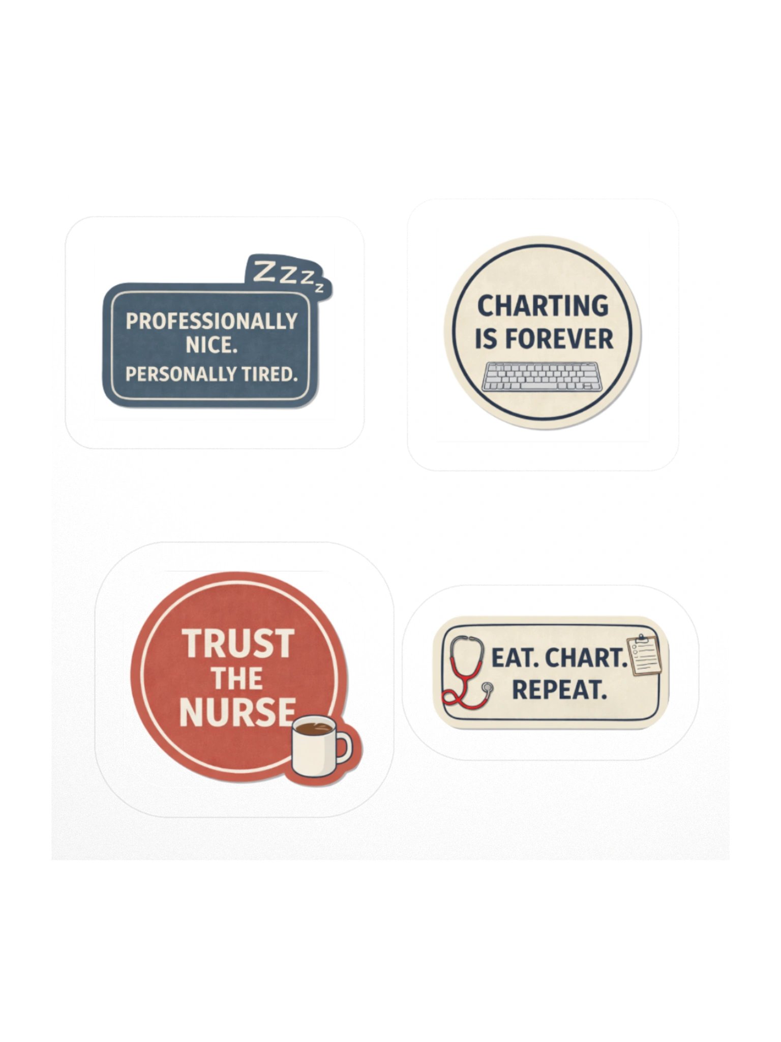 Nurse sticker pack product image (3)