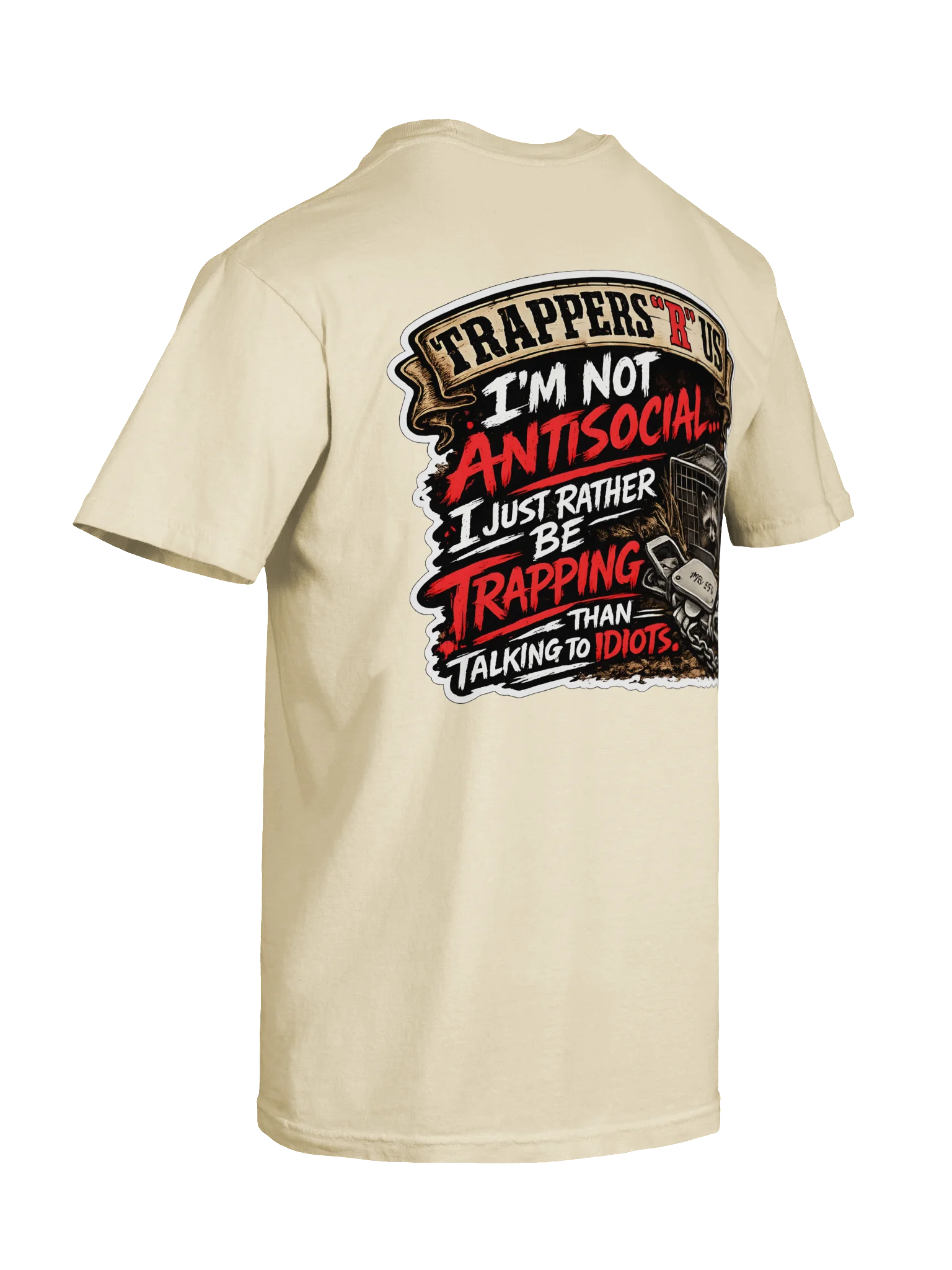 Not Anti-social Light Colored Tee product image (30)