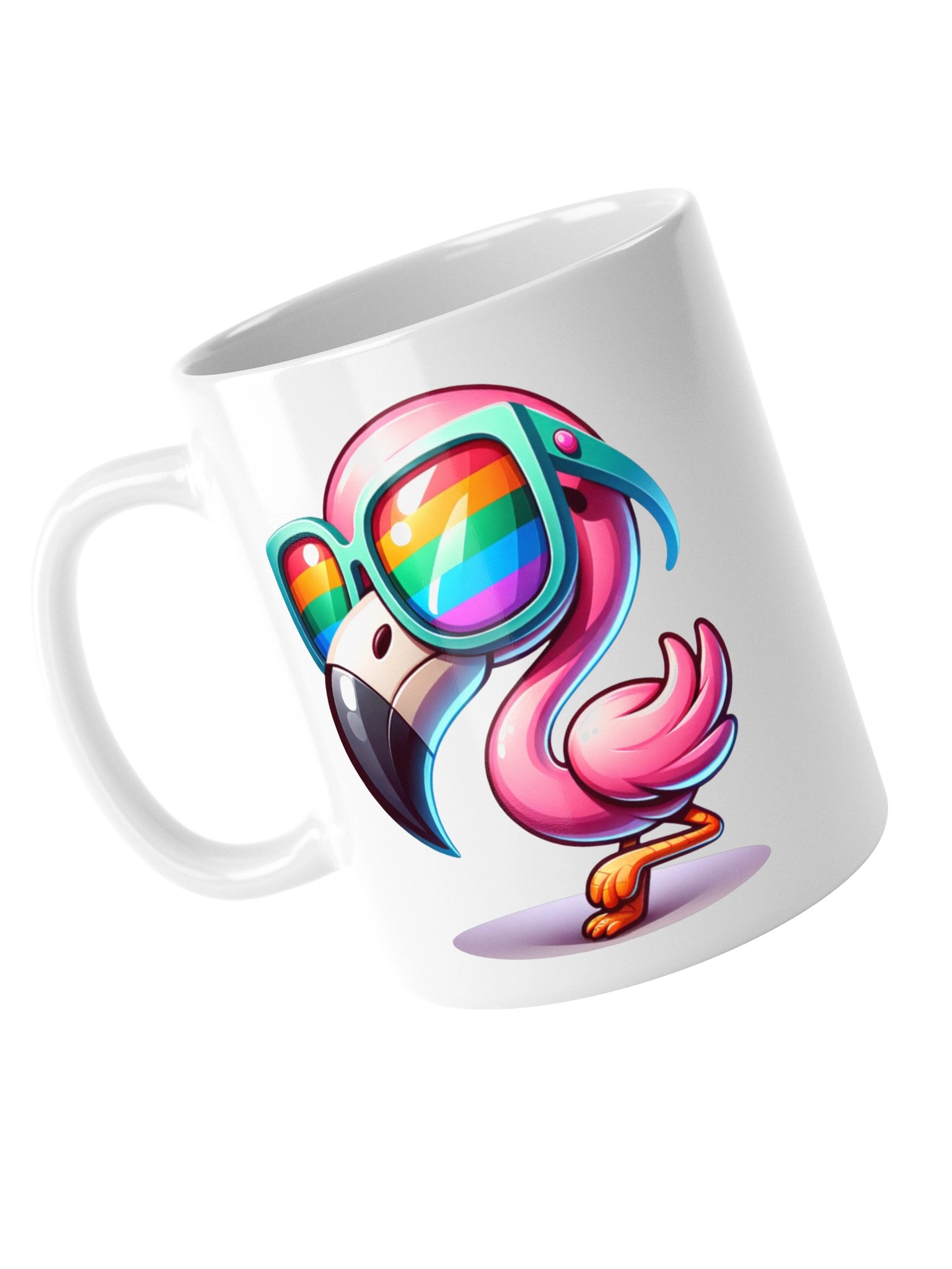Rainbow Shades Flamingo Mug product image (5)