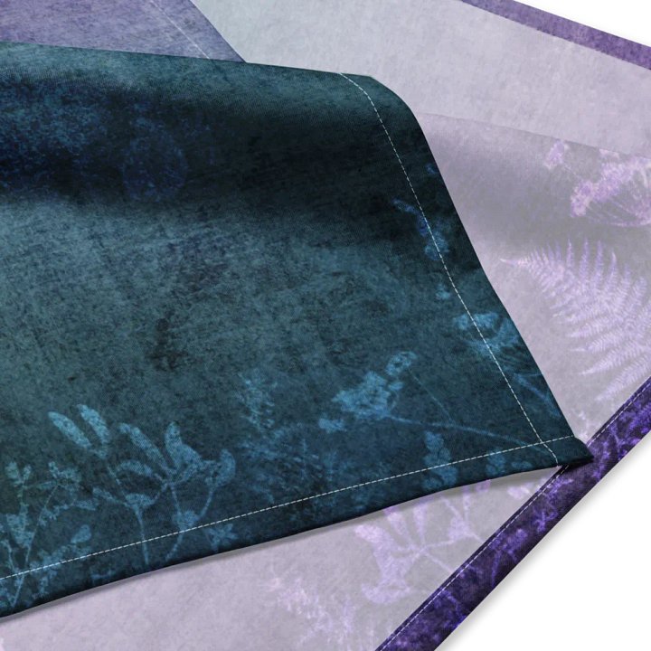 Blue Wildflowers Bandanna product image (4)