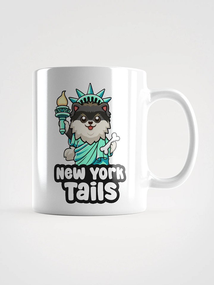 Mocha's Liberty New York Tails White Mug product image (3)