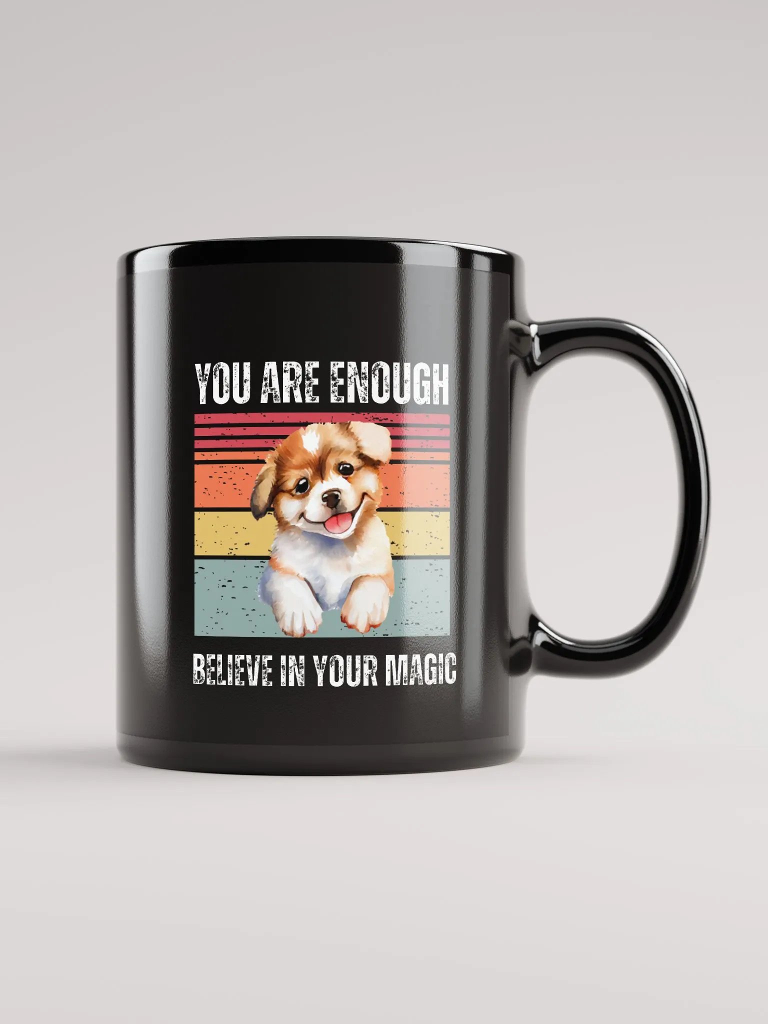 Smiling Puppy Gradient Mug product image (1)