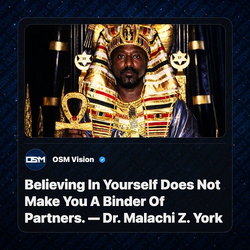 💡 Daily Wisdom from Dr. Malachi Z. York

📖 Read it. Reflect. Share it forward.

🔁 Repost to spread the knowledge 

📍 Where ar...