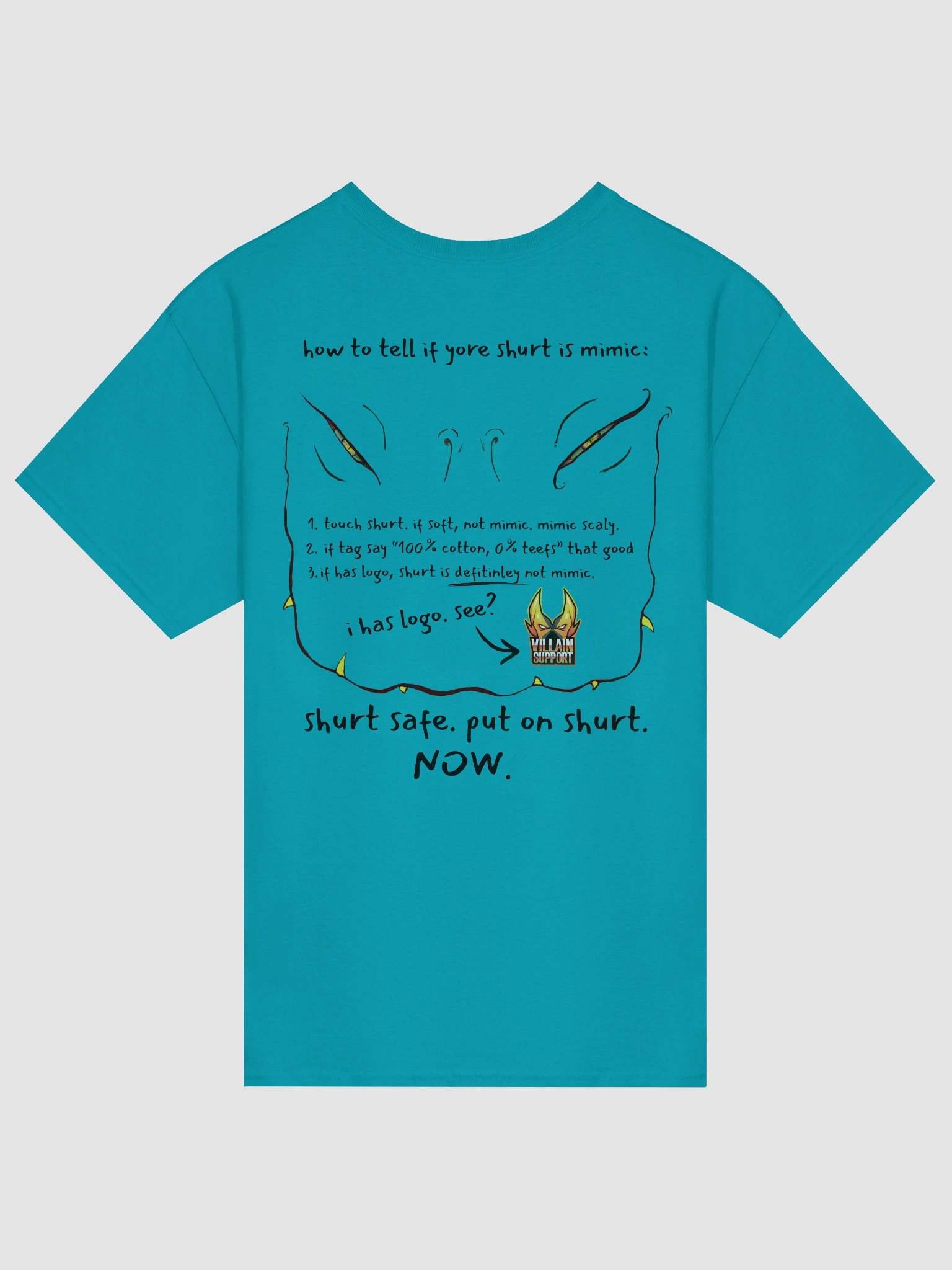 Mimic Shirt - Version 2 - Black or Yellow Text product image (14)