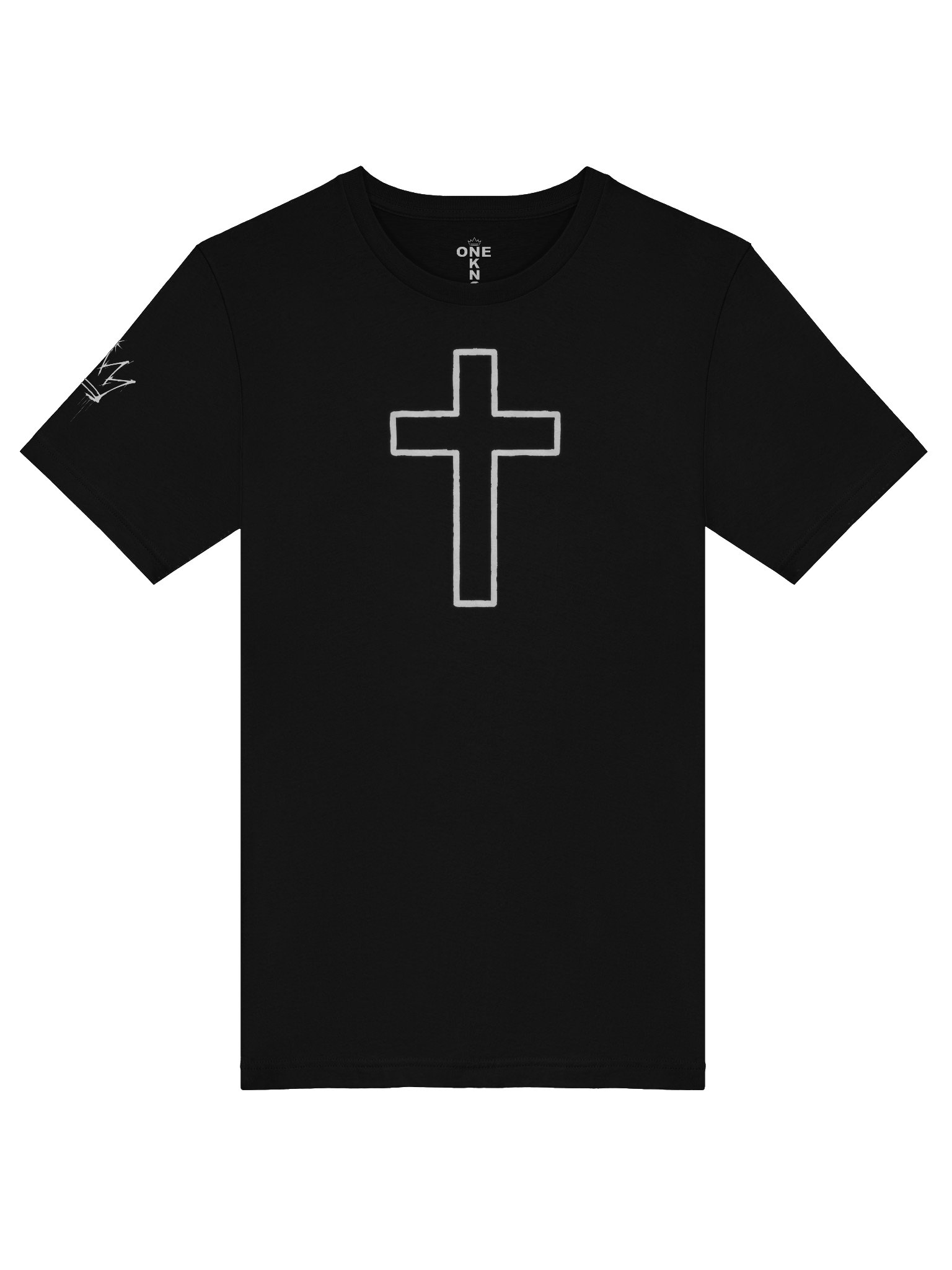ONE KING Saved Premium T-Shirt with sleeve logo product image (1)