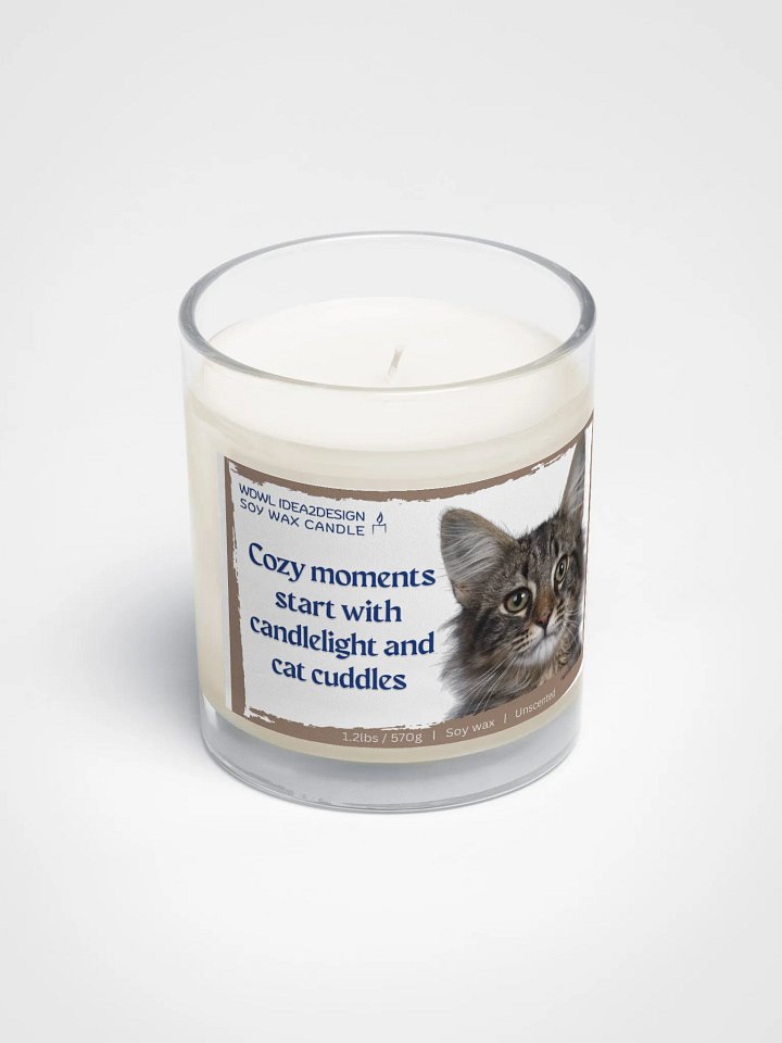 Siberian Cat Lover Best Gift, Large Capacity, Great Value & Eco-Friendly Candle – 1.2 lbs of Pure Serenity product image (2)