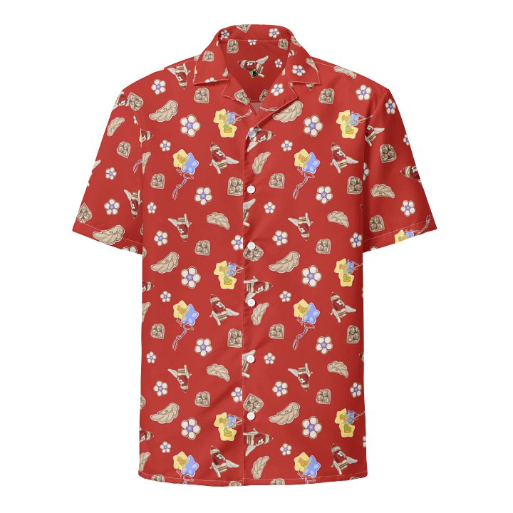 Tribbie Pattern Button Down Shirt product image (1)