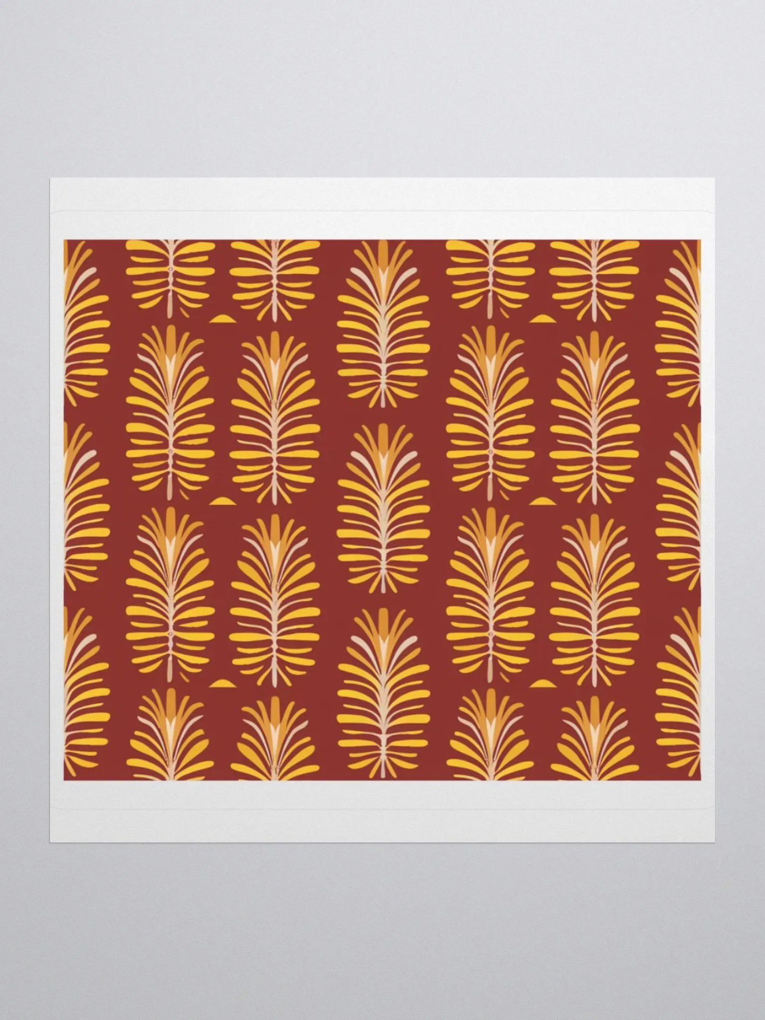 Exclusive Abstract Feather Pattern Sticker | Premium Kiss Cut Vinyl | Perfect for Laptops, Cars & More product image (1)