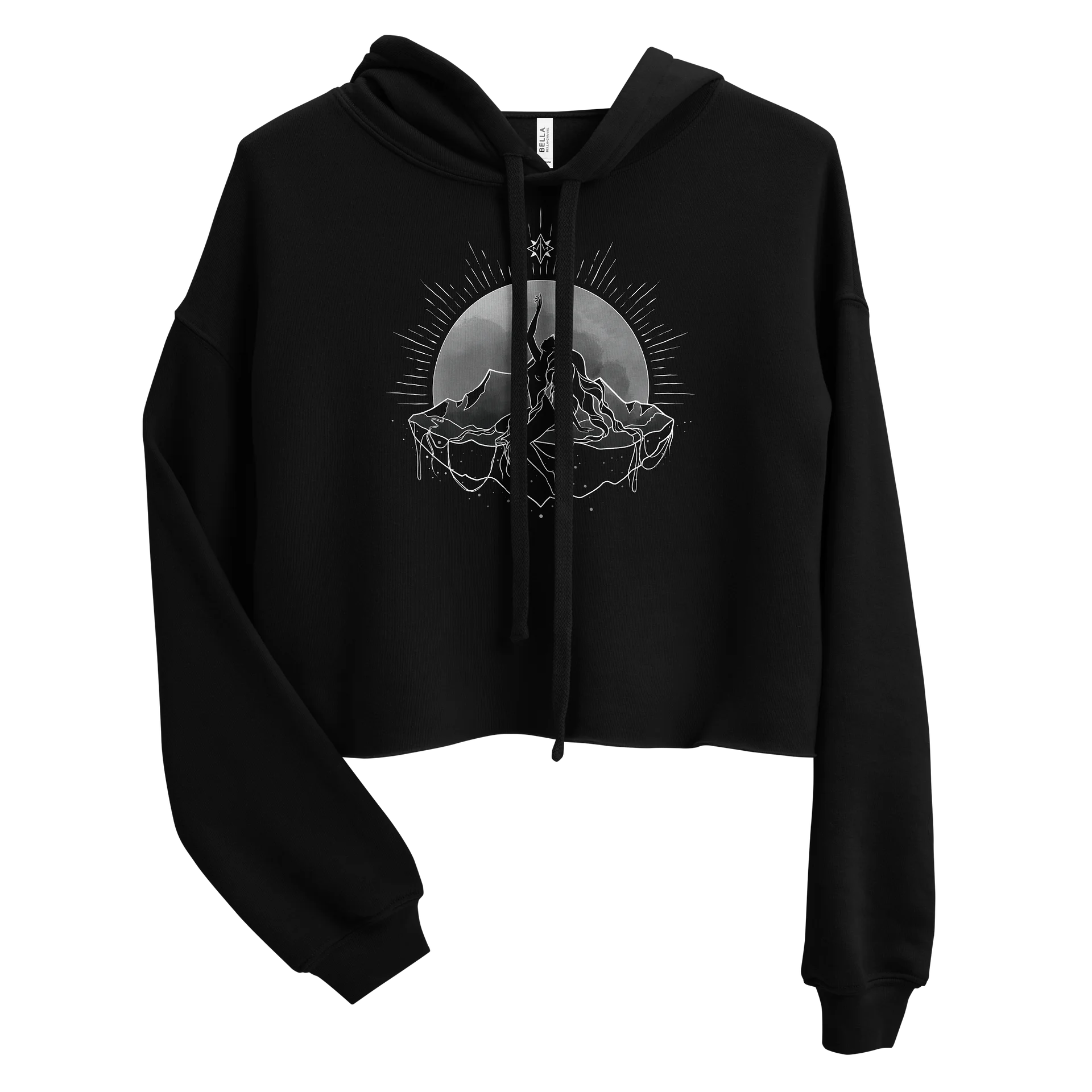 𝖌𝖆𝖎𝖆 crop hoodie product image (1)