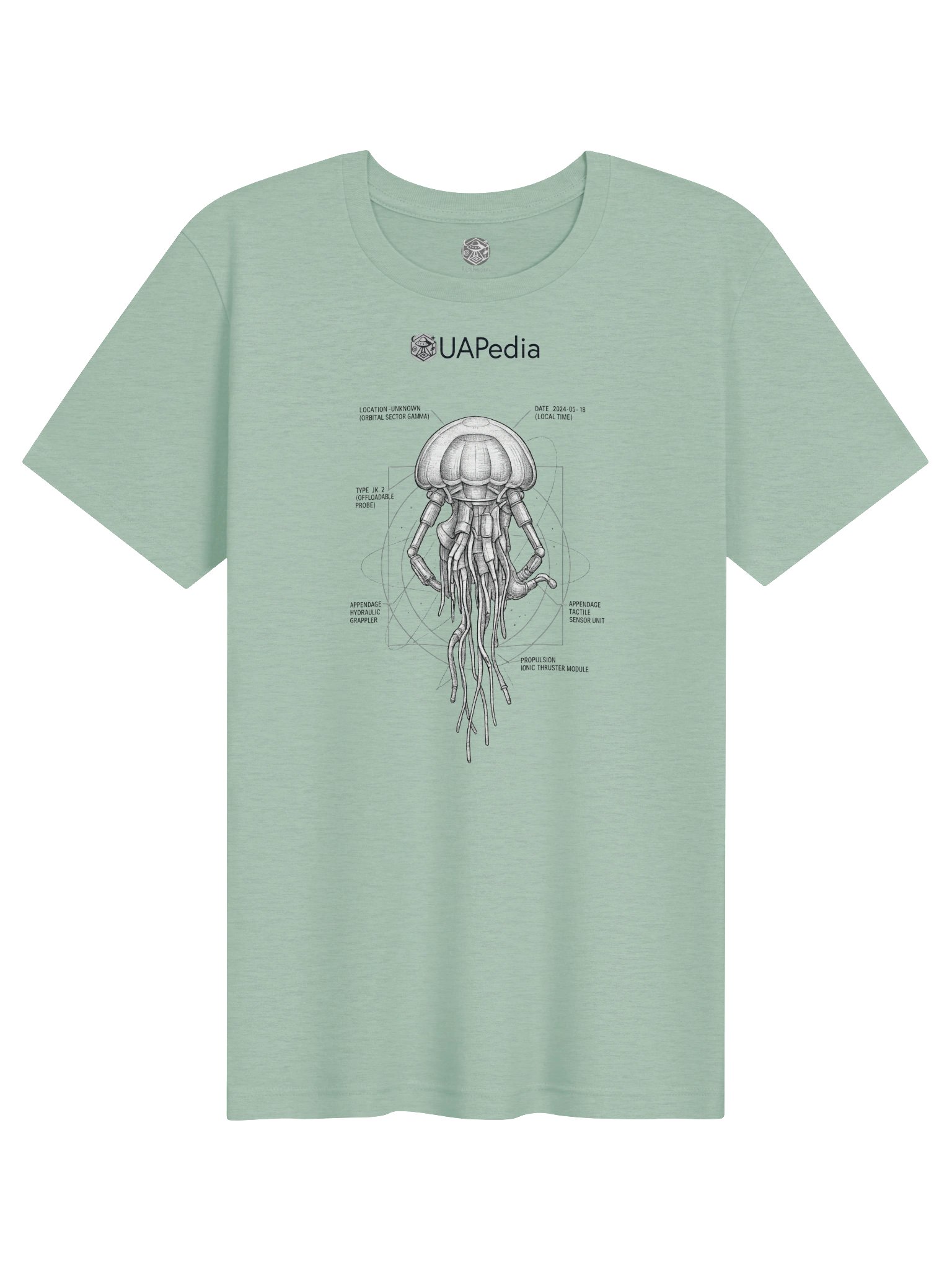 Jellyfish UAP Supersoft Unisex Tee product image (1)