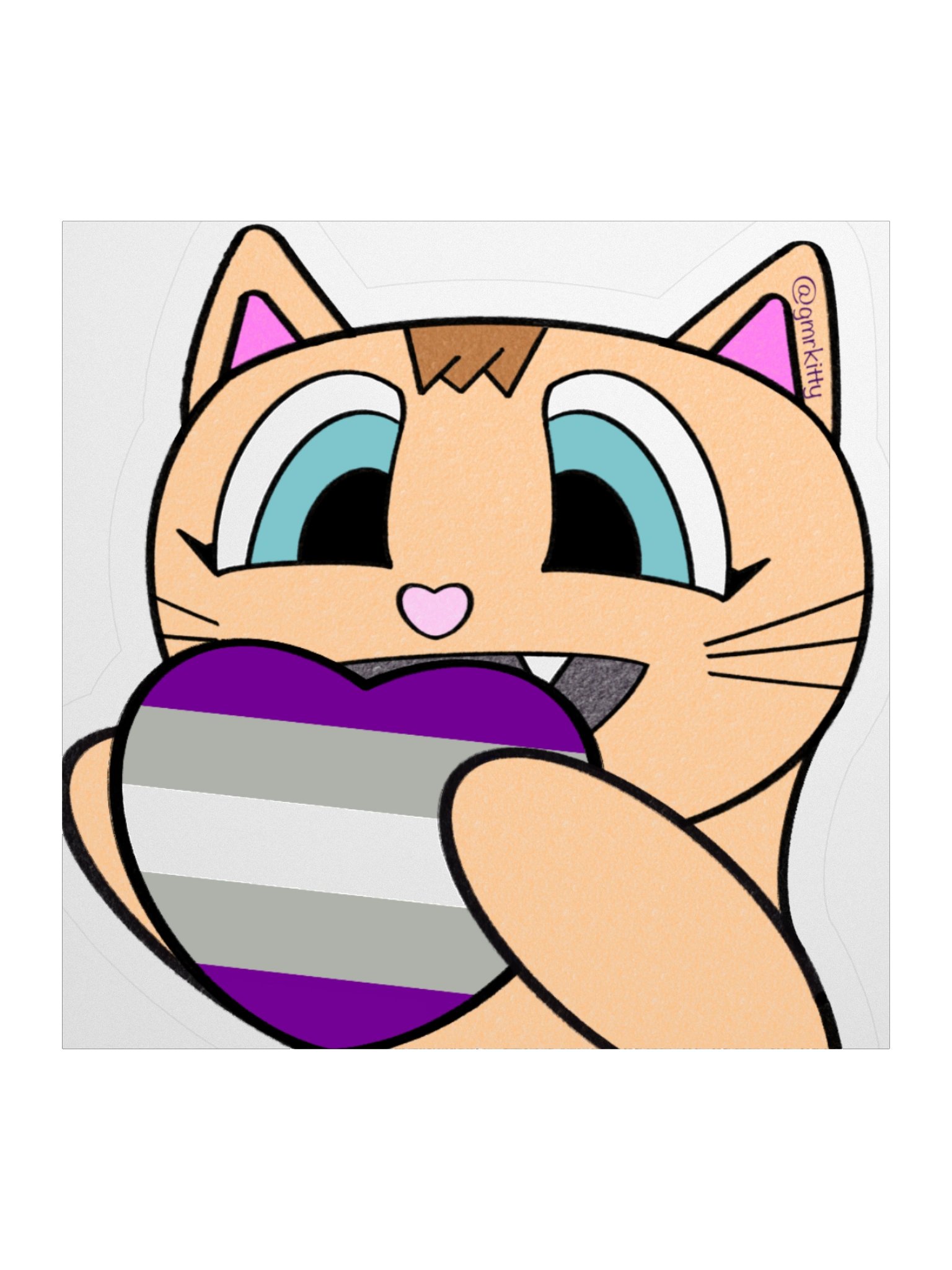 GreyS Pride Kitty Sticker product image (2)