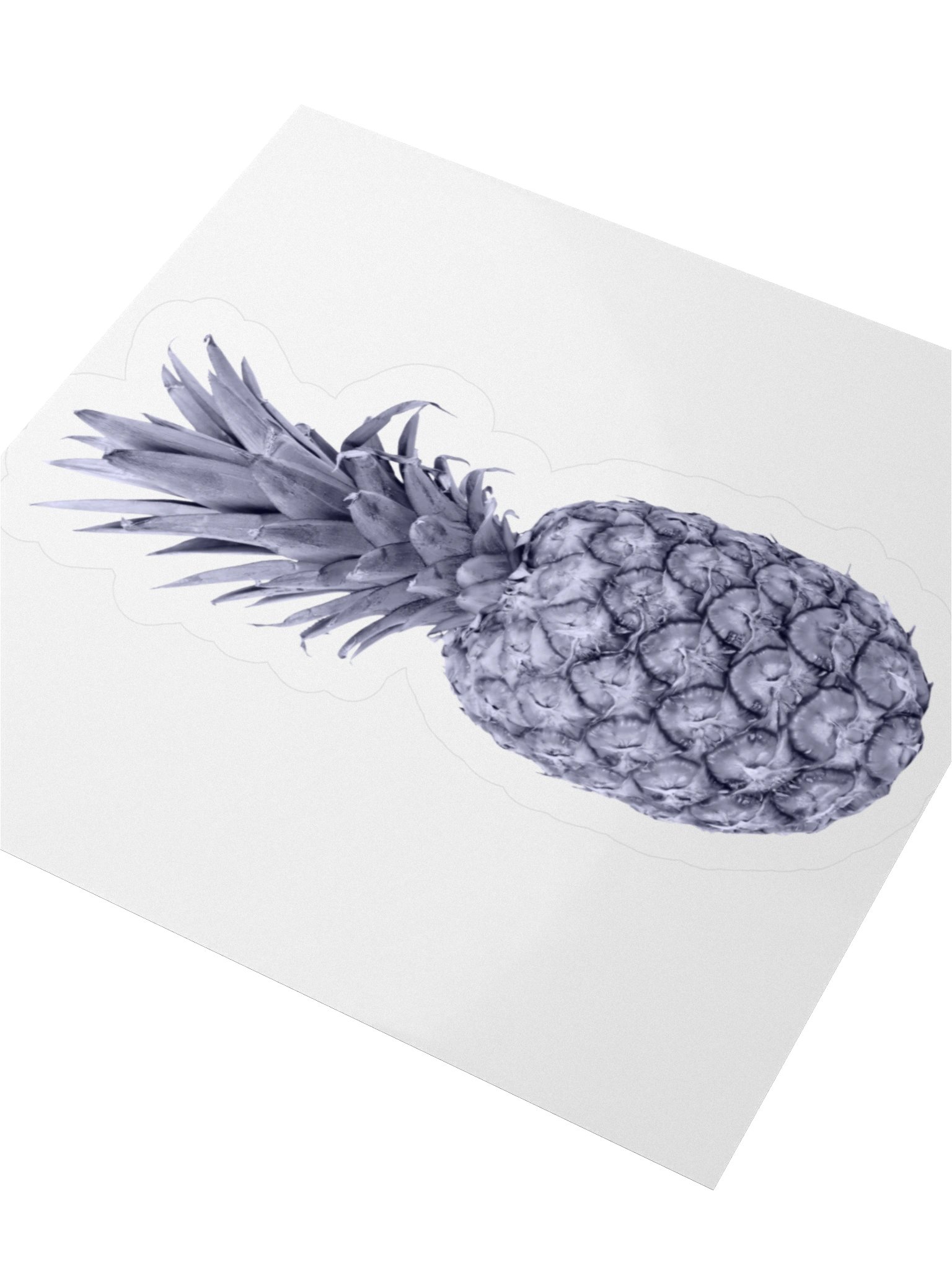 Monochrome Pineapple Sticker product image (7)