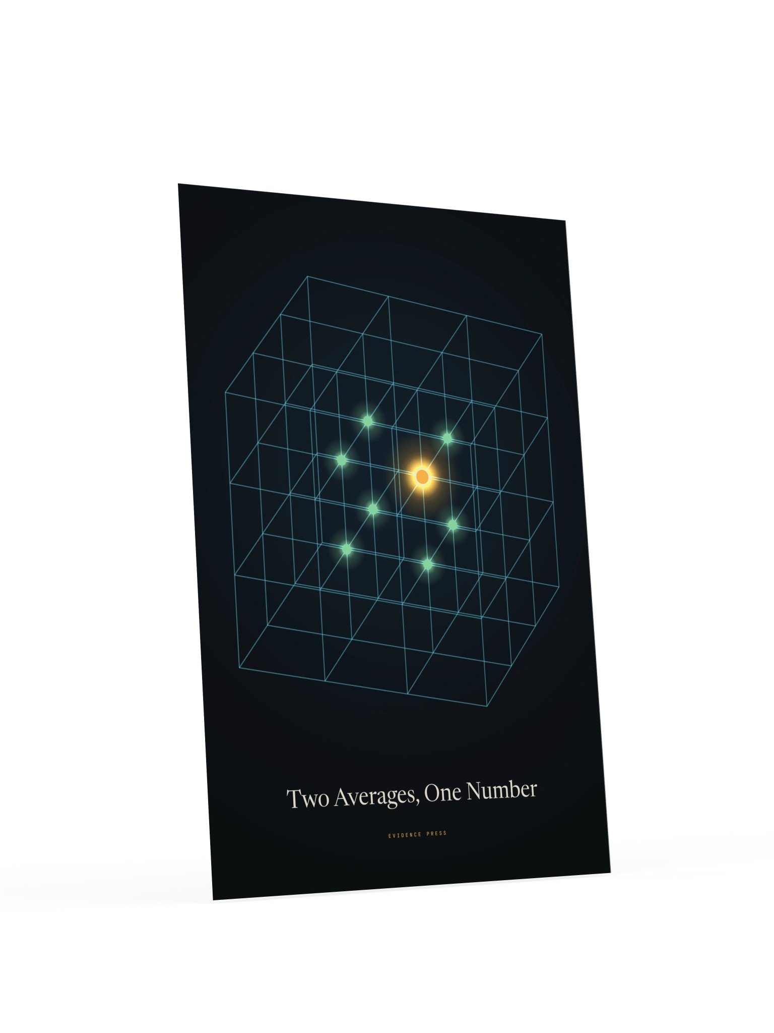 Two Averages, One Number — Poster product image (7)