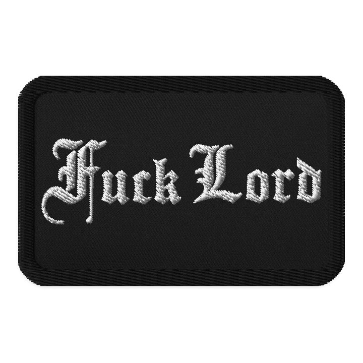 F-Lord Emroidered Patch product image (1)