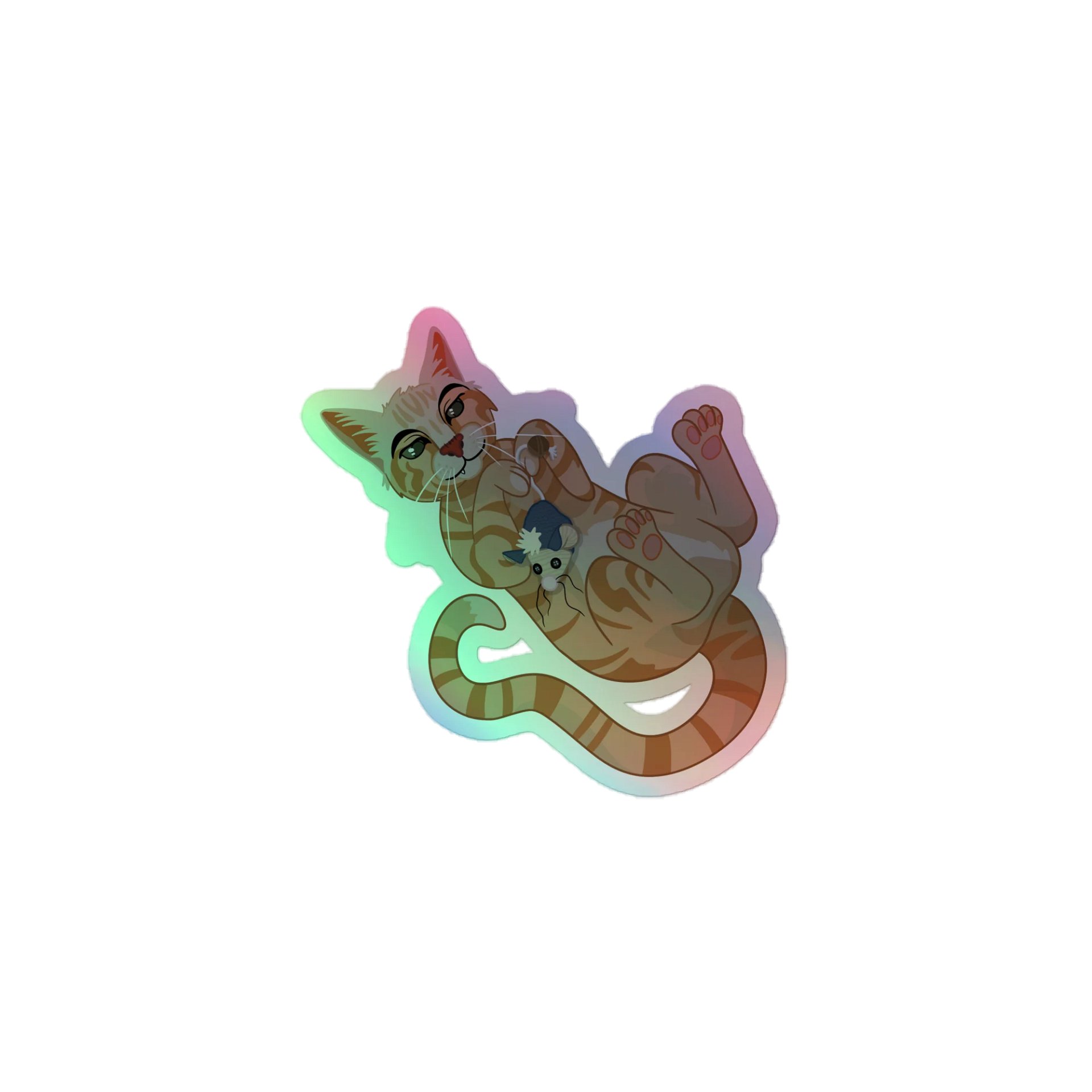 Squiggle Holographic Sticker product image (1)