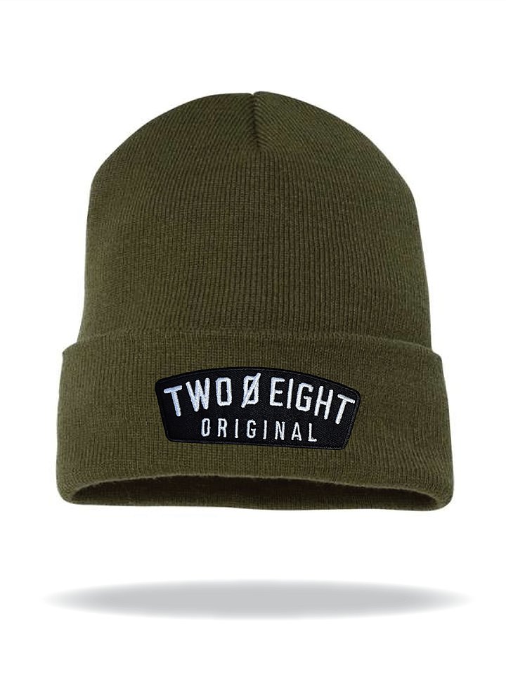 Two 0 Eight Original Patch Cactus Cuffed Beanie product image (1)